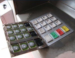 ATM PIN capture device