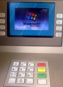 A Diebold spokesperson estimates that 90 percent of Diebold's global shipments are now Windows-based ATMs -- Rick Doten