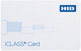 HID iClass proximity card.