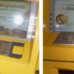 ATM skimmer plus PIN pad overlay