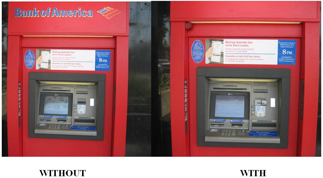 Where can you find free ATMs?