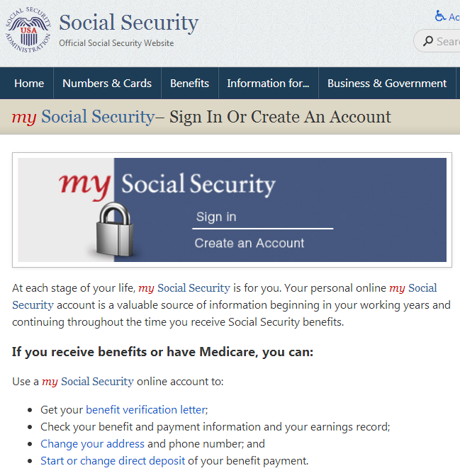 Business articles services social security