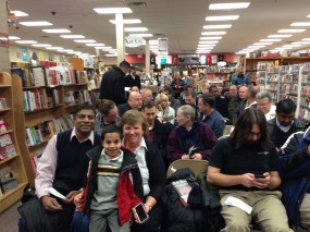 The Spam Nation signing in Naperville, IL.