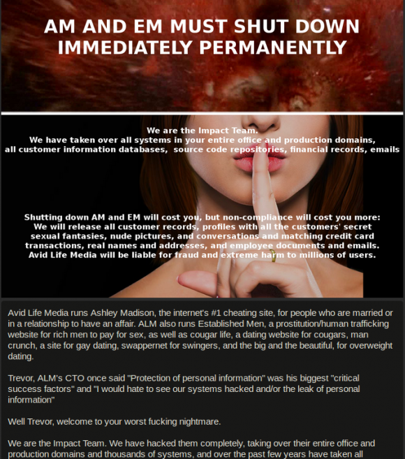 Ashley Madison CEO Resigns in Wake of Hack, News of Affairs