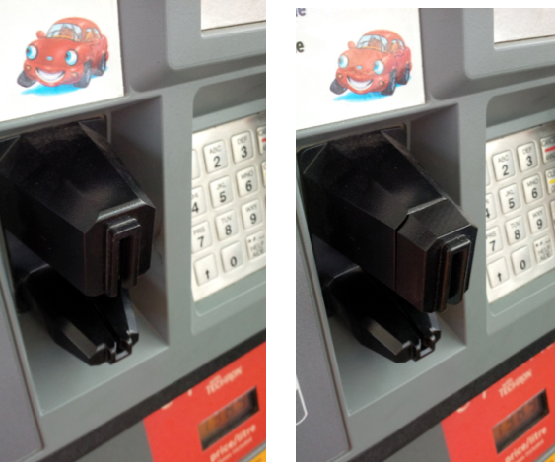 emv card reader for gas pump