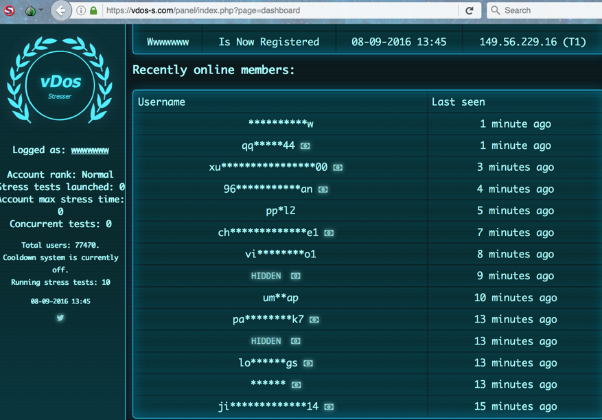 ddos attack tool 2016