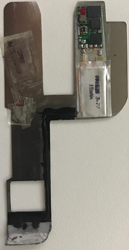 An insert skimmer retrieved from a compromised cash machine in Oklahoma City.