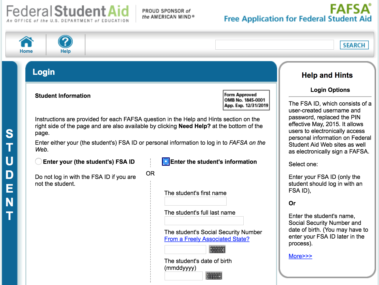 Fafsa should i provide drivers license