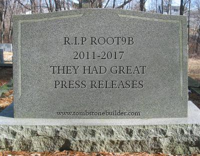 R.I.P. root9B? We Hardly Knew Ya!