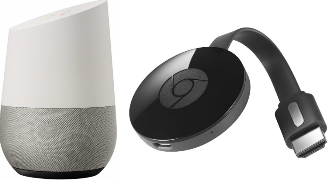 google chrome cast to home mini