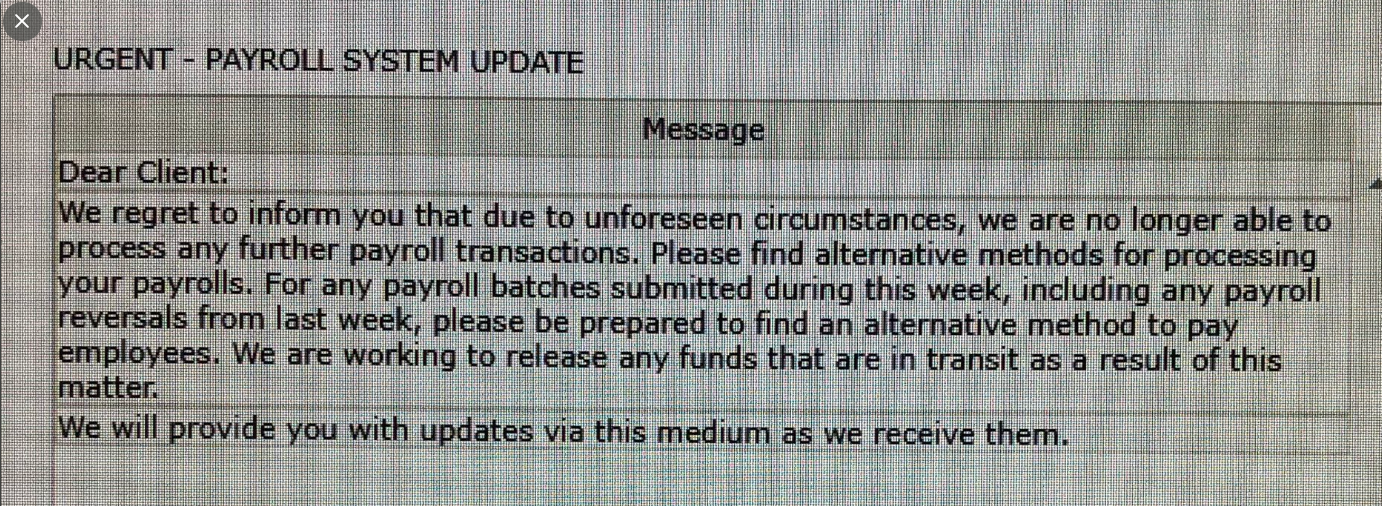 MyPayrollHR CEO Arrested, Admits to M Fraud