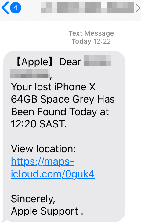 Phishing for Apples, Bobbing for Links