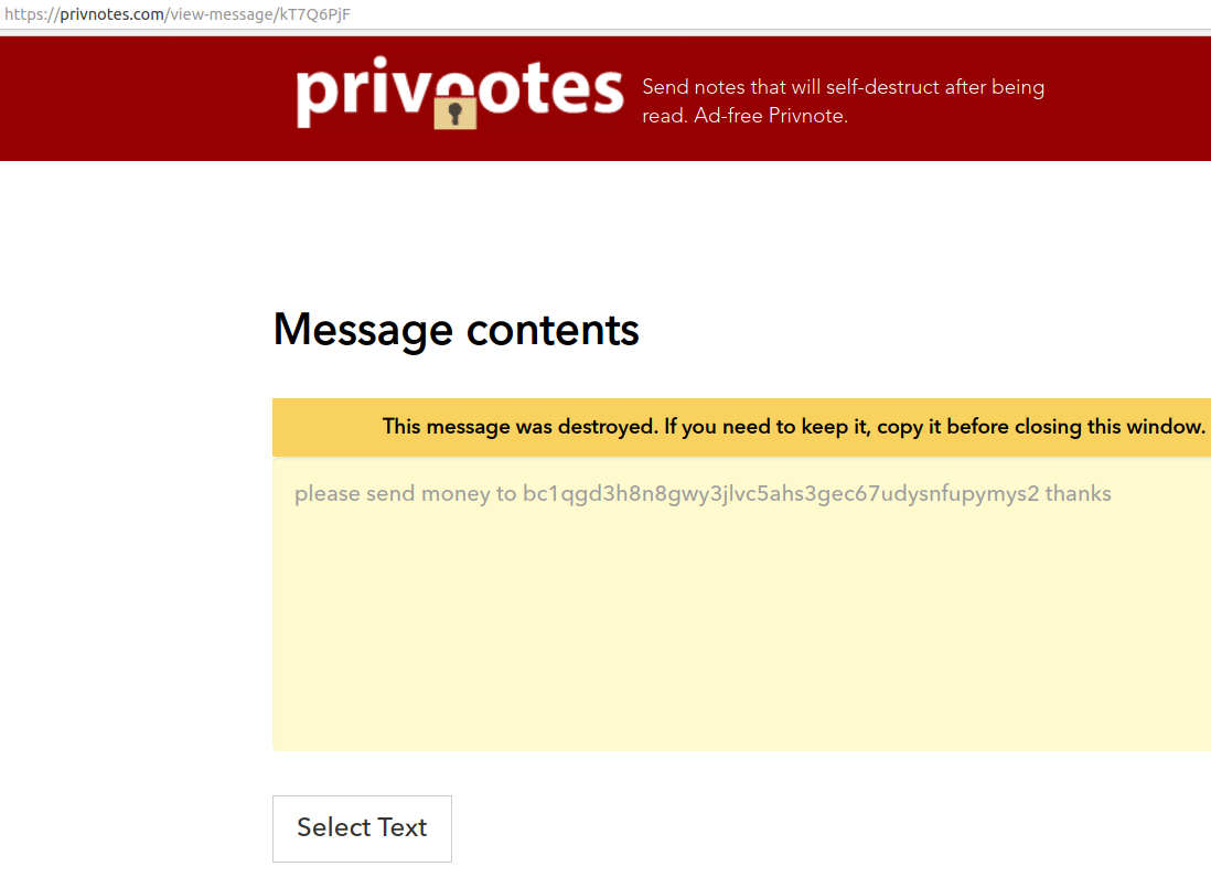 Privnotes.com Is Phishing Bitcoin from Users of Private Messaging Service  Privnote.com – Krebs on Security