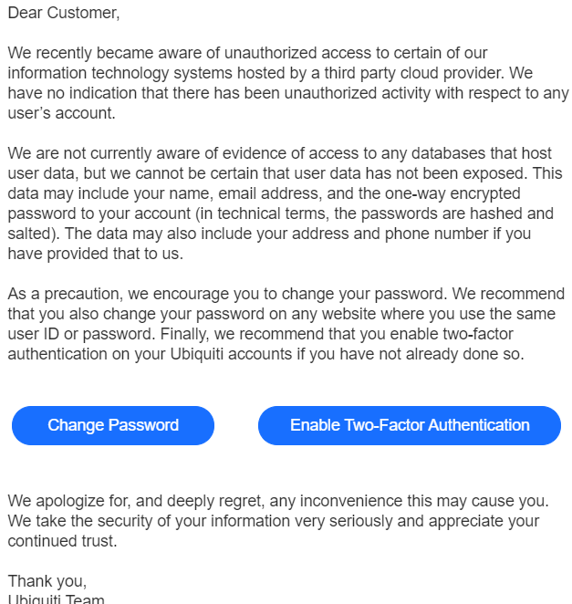 Ubiquiti Change Your Password Enable 2fa Krebs On Security