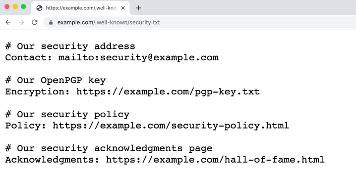 Does Your Organization Have a Security.txt File?