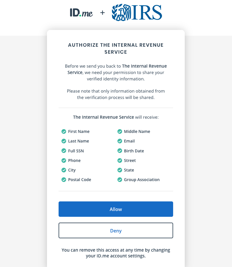 ID.me Identity Verification  Arizona Department of Economic Security