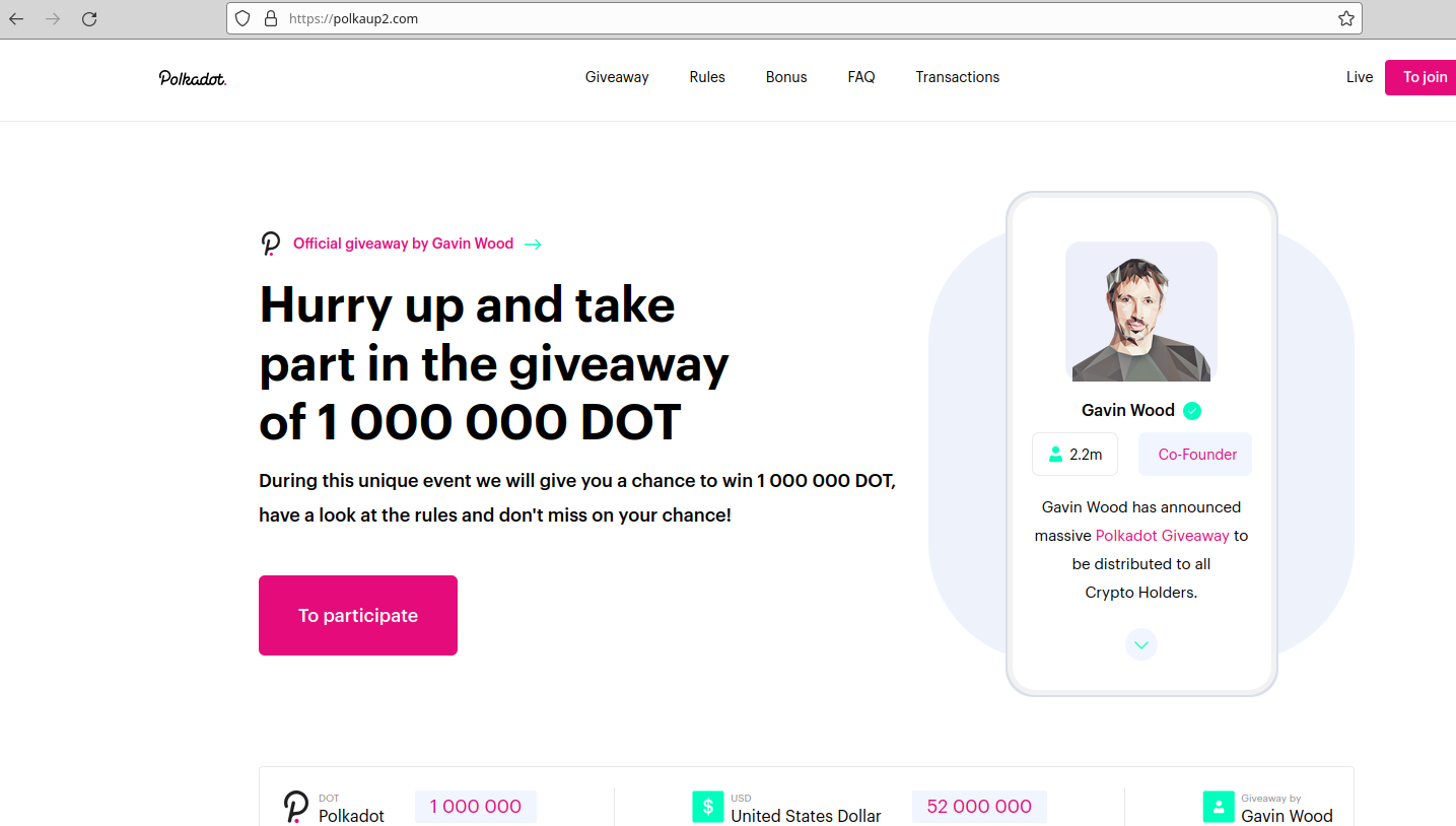Double-Your-Crypto Scams Share Crypto Scam Host