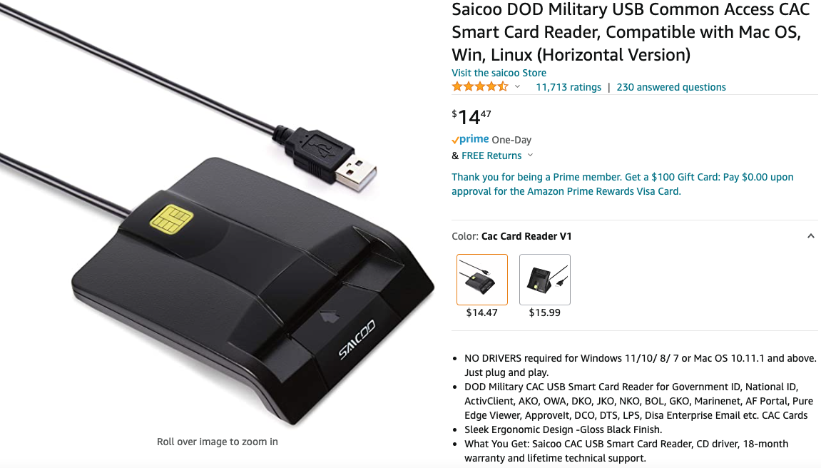 usb id card scanner