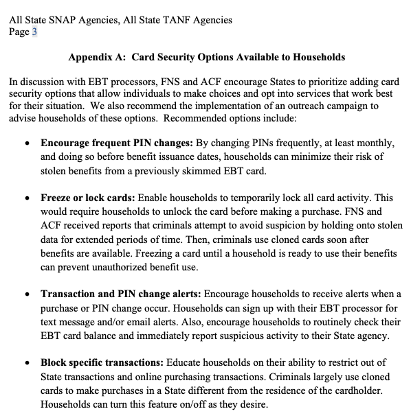 Steuben County warns of EBT card skimming